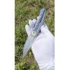 ШЕВРОН (Chevron) ексклюзивний складний ніж ручної роботи KUSTOM KNIVES - RWL-34™ 61-62 HRC